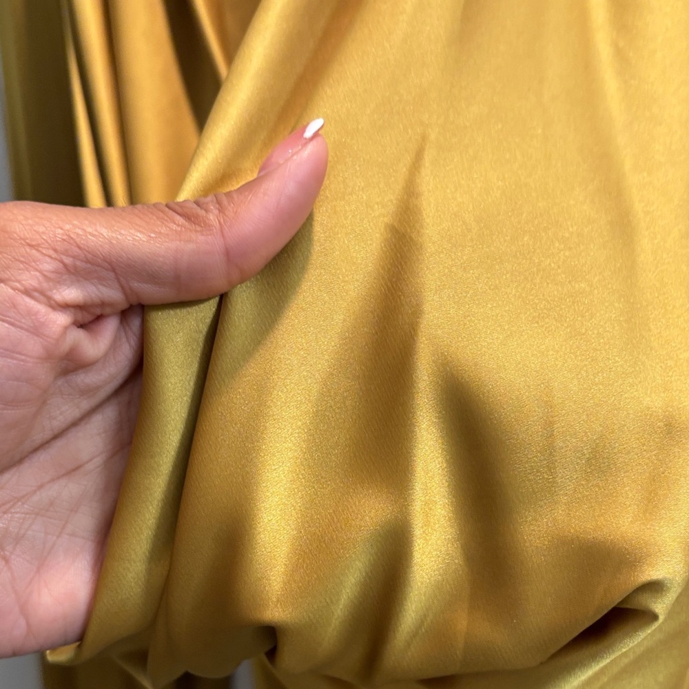 SHEIN gold Satin Mini Dress - Picture 3 of 8